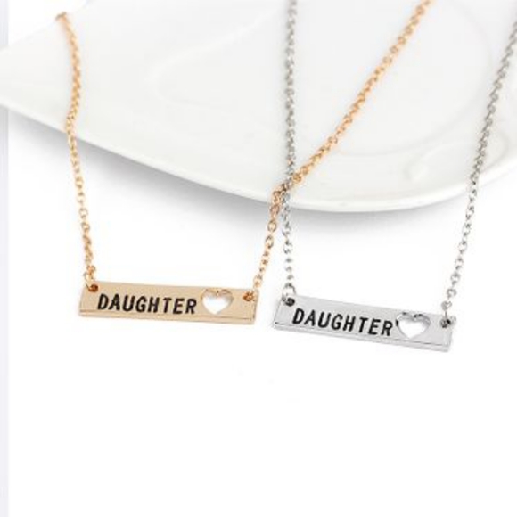 Gold Daughter Pendant Necklace - Picture 3 of 7